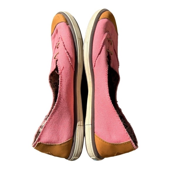 Freewaters Womens Slip On Shoes Cushion Comfort Textile  Pink Orange 640520 sz 9 - Picture 6 of 9